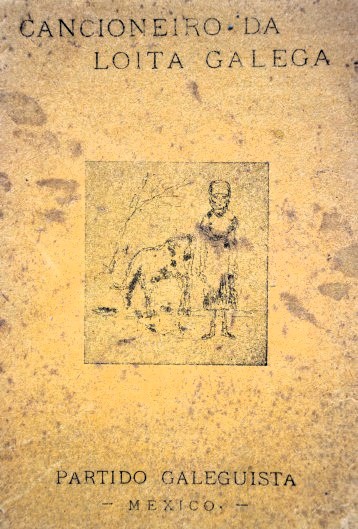 Portada do Cancioneiro da Loita Galega, 1943