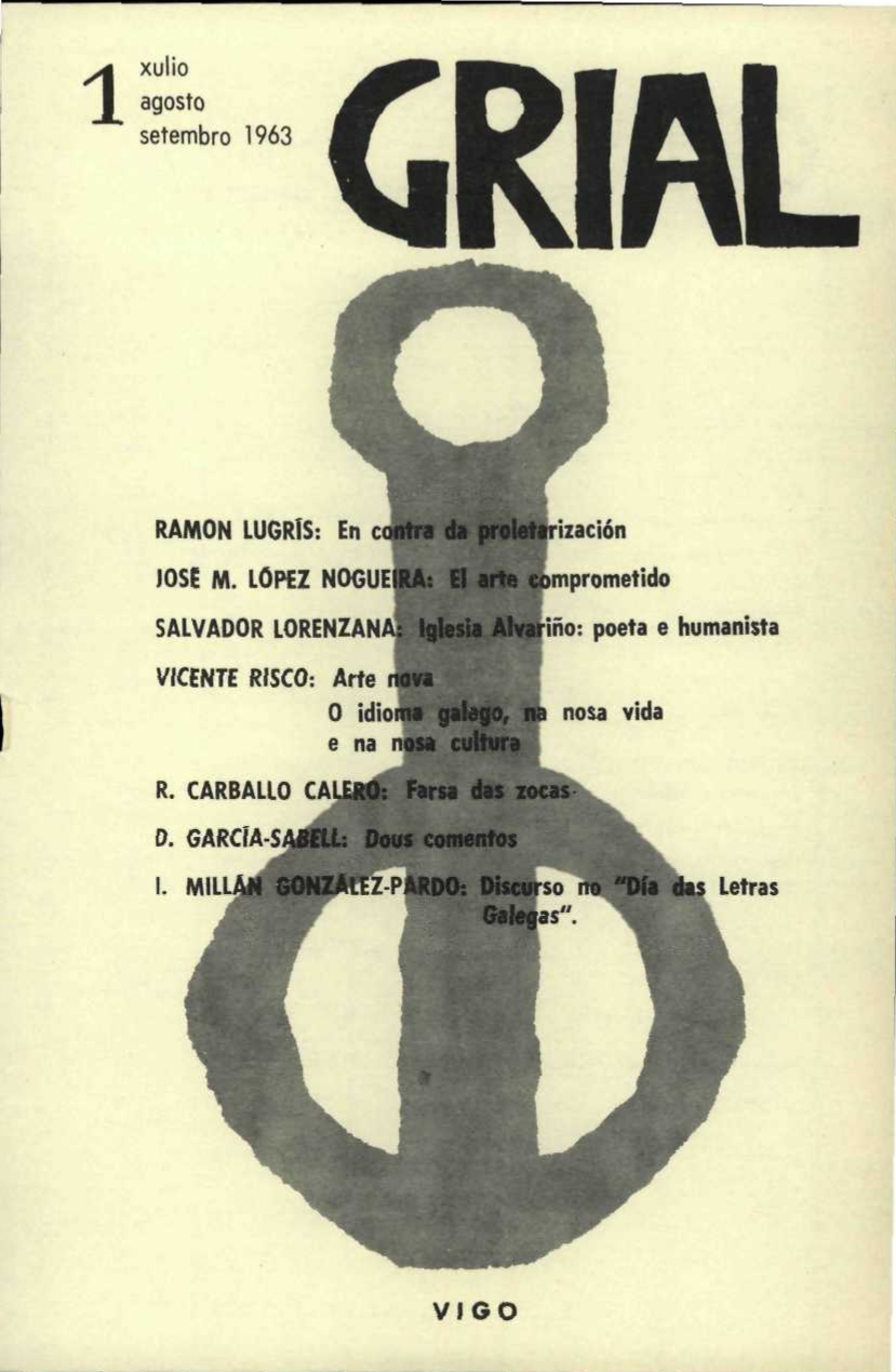 Portada da Revista Grial